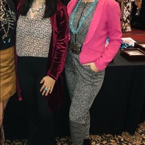 Leopard print jumpsuit